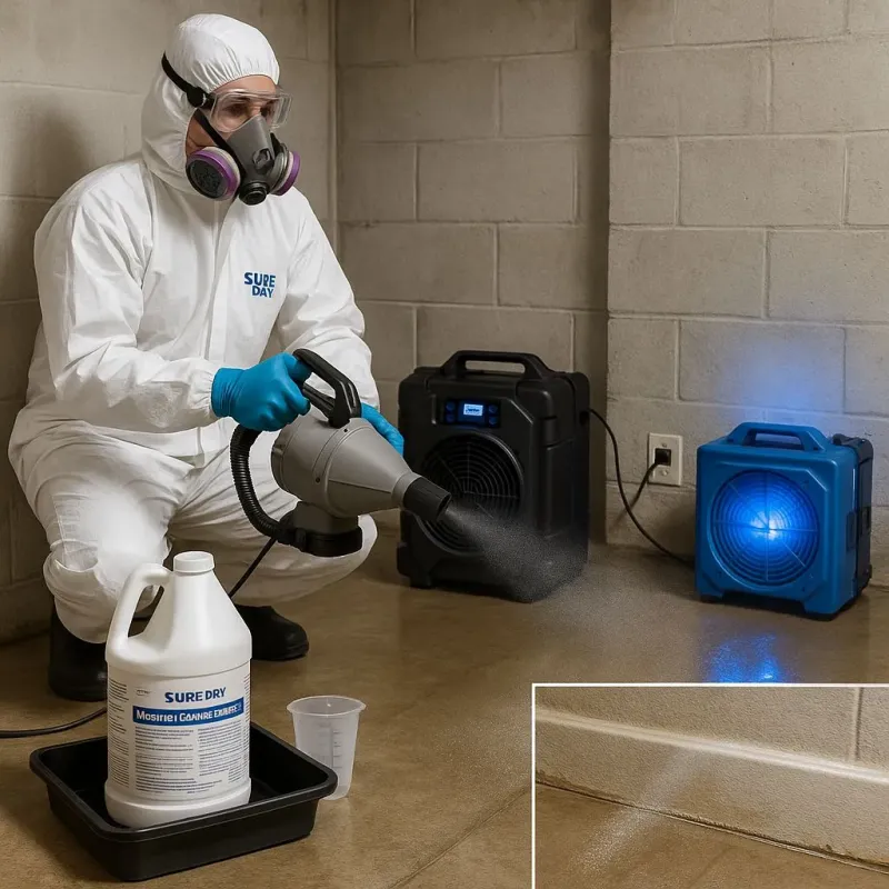 Sanitization and Odor Removal process in Elizabethtown, NC