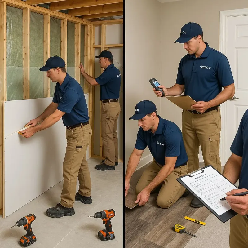 Repairs and Reconstruction process in Elizabethtown, NC